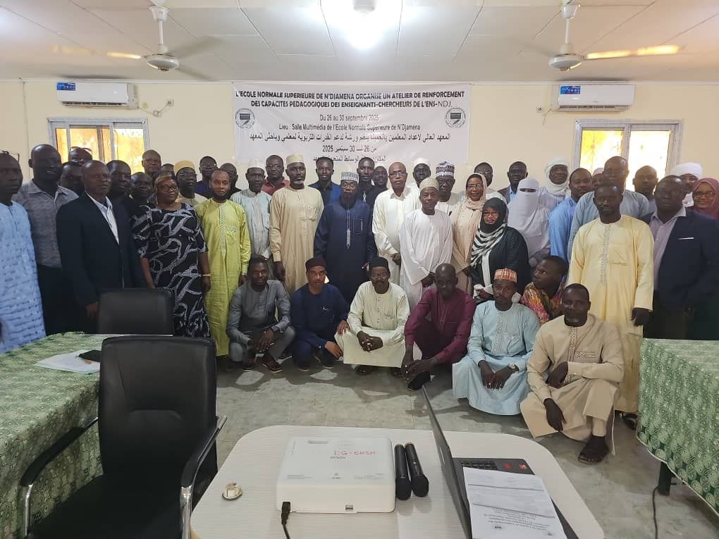 Atelier de renforcement des capacités pédagogiques à l’ENS-NDJ